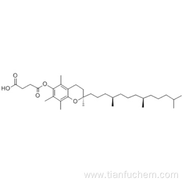 Butanedioic acid,1-[(2R)-3,4-dihydro-2,5,7,8-tetramethyl-2-[(4R,8R)-4,8,12-trimethyltridecyl]-2H-1-benzopyran-6-yl]ester CAS 4345-03-3